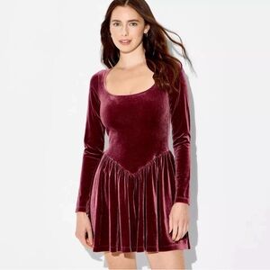 Wild Fable Velvet Dress